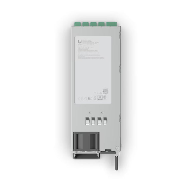 Ubiquiti UACC-PSU-54V-1200W hot-swappable power supply module front handle and locking latch