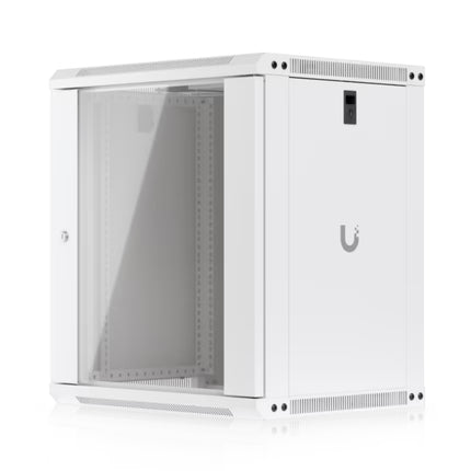 Ubiquiti UACC-Rack-12U-Wall-450-G 12U wall-mount network enclosure front view