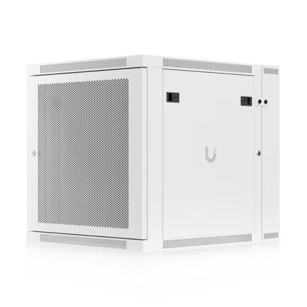 Ubiquiti UACC-Rack-12U-Wall-SW-P 12U swing-out wall-mount network enclosure front view