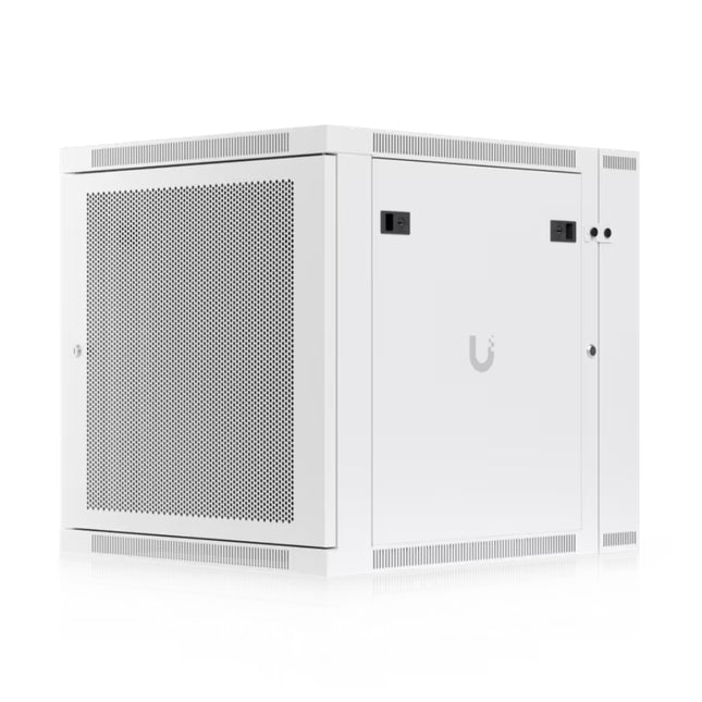 Ubiquiti UACC-Rack-12U-Wall-SW-P 12U swing-out wall-mount network enclosure front view