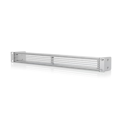 Ubiquiti UACC-Rack-Panel-Vented-1U 1U vented blank rack panel front view