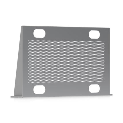 Ubiquiti UACC-Rack-Shelf-CLV installed in a standard 19-inch equipment rack
