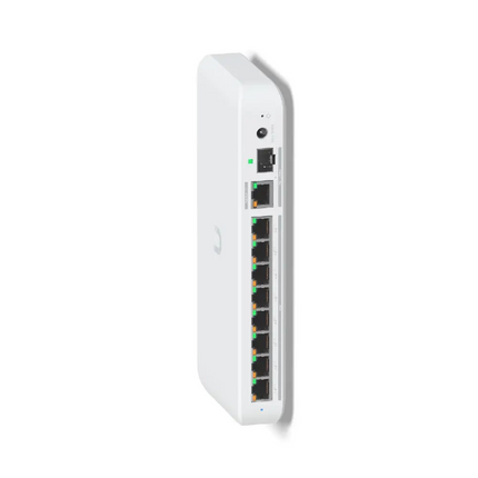 Ubiquiti UACC-Switch-FM magnetic floating mount angled view showing profile and build structure.