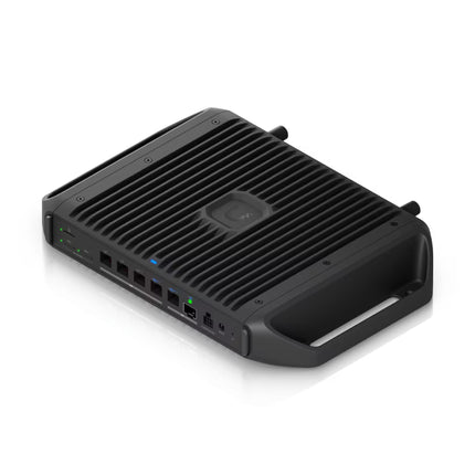 Ubiquiti UCG-Industrial 2.5GbE PoE ports and 10G SFP+ WAN/LAN optical uplink interface
