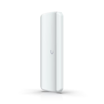 Side profile view of Ubiquiti UDB-Pro-Sector high-gain antenna showing mounting brackets