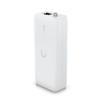 HDMI output and USB-C power ports on Ubiquiti UDB display bridge