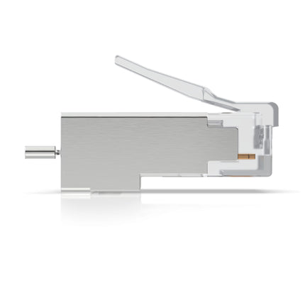 Array of Ubiquiti UISP-Connector-SHD heavy-duty shielded RJ45 plugs