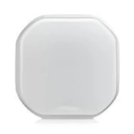 Ubiquiti UniFi Protect UP-Siren-PoE front angle view showcasing the RGB light ring and durable enclosure.