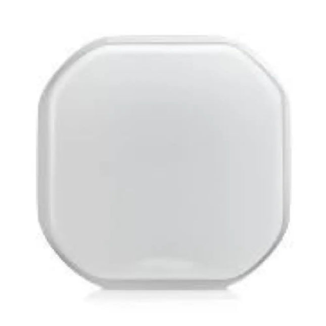 Ubiquiti UniFi Protect UP-Siren-PoE front angle view showcasing the RGB light ring and durable enclosure.