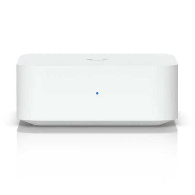 Ubiquiti UPL-PORT Ultra PoE+ Link front profile showcasing compact professional design