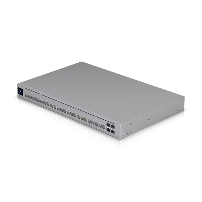 Ubiquiti USW-Pro-HD-24 high-speed 10G SFP+ optical uplink ports and Ethernet interfaces