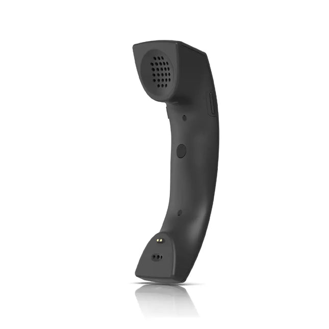 Ubiquiti UT-G3-Handset wireless VoIP device front profile showing display and call control buttons.