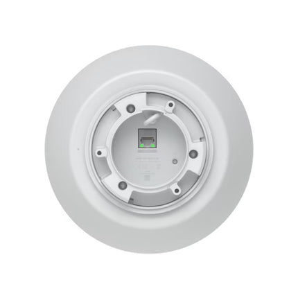 Ubiquiti UVC-AI-PTZ camera attached to heavy-duty outdoor pole mount bracket