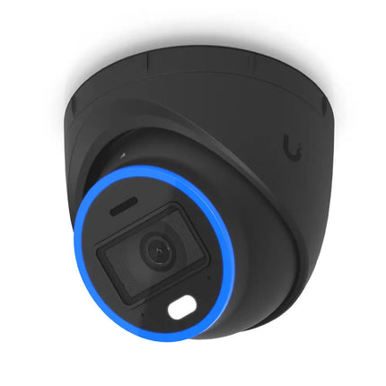 Detailed layout showing the robust aluminum alloy housing and flexible installation profile of the UVC-AI-Turret.