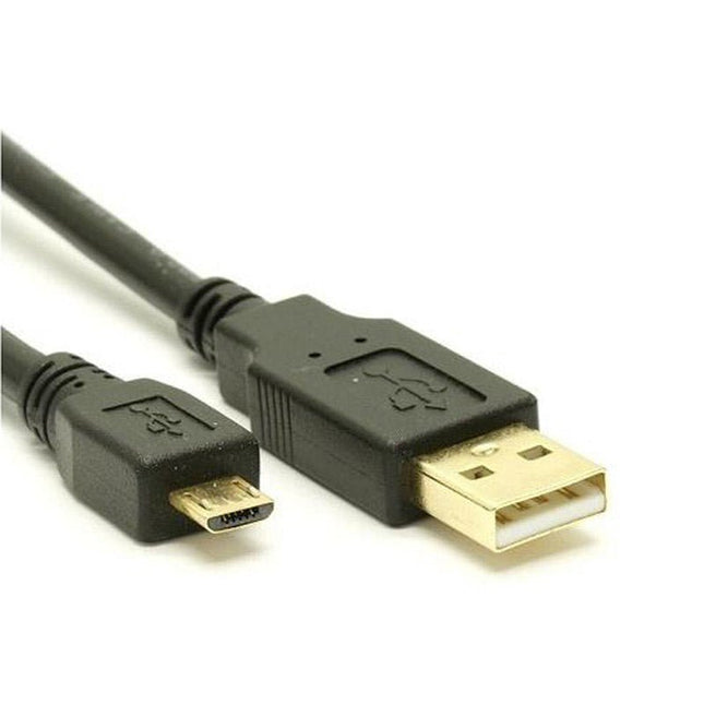 8Ware USB 2.0 Cable 2m A to Micro - USB B Male to Male Black - CCTV Guru