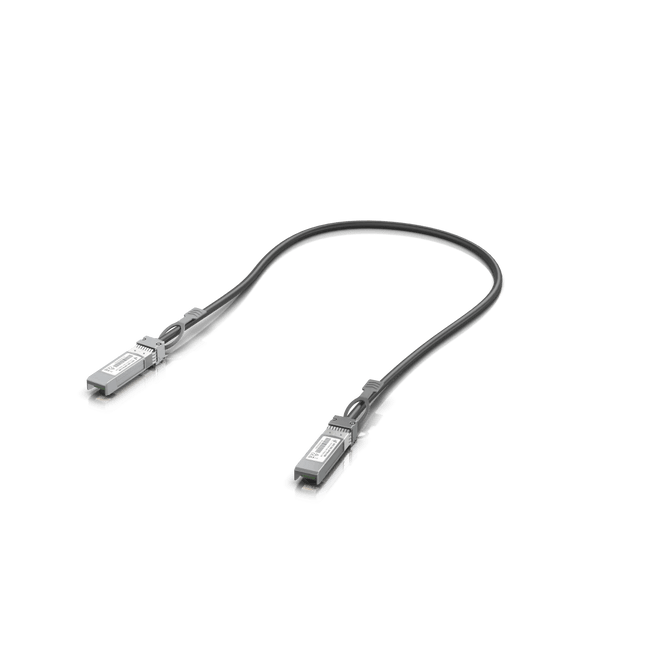 UniFi Direct Attach Copper Cable, SFP28, 25Gbps, 0.5 meter - CCTV Guru