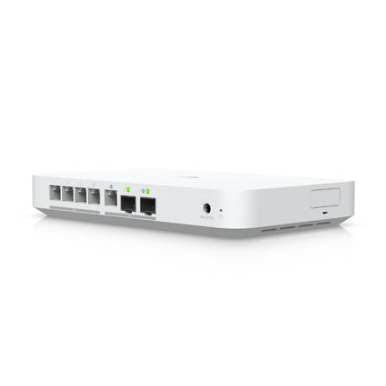 Ubiquiti UniFi Cloud Gateway Fiber (UCG-Fiber) - Integrated PoE Switch, Selectable NVR Storage, Full UniFi Application Support