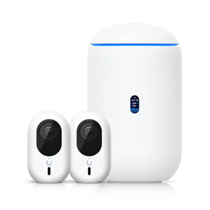 UDR7 + G6 Instant 2 or 4 camera pack — UniFi Protect home CCTV kit with built-in NVR and no subscription