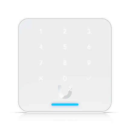 UniFi Access G3 Flex door access reader – Whhite with Numbers
