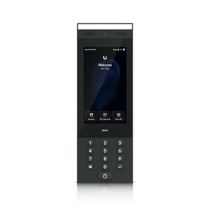 Ubiquiti UniFi Access G3 Intercom UA-G3-Intercom 7-inch touchscreen video door entry terminal, front view