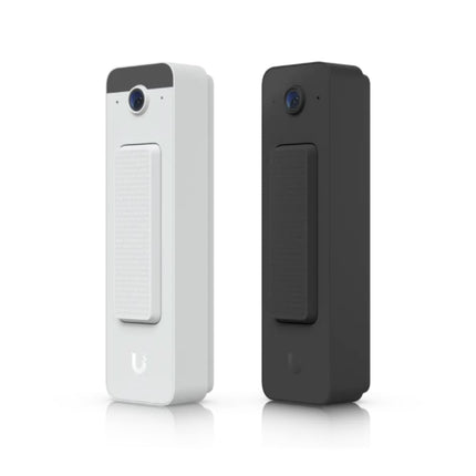 UniFi Doorbell Lite installed at front door with two-way audio