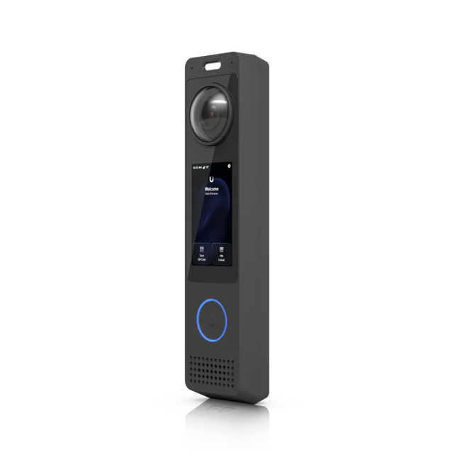 UniFi G6 Pro Entry smart intercom with integrated 3-inch touchscreen