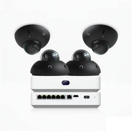 UniFi Protect G6 Dome business Black CCTV kit for offices and retail stores