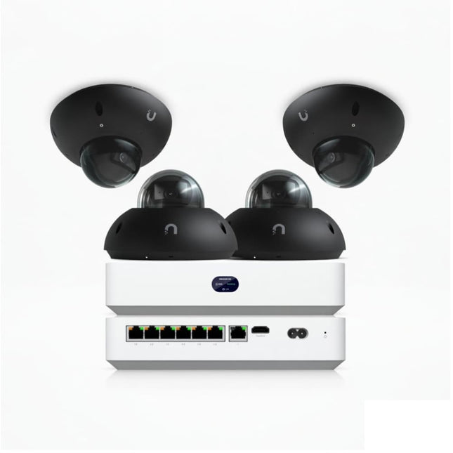 UniFi Protect G6 Dome business Black CCTV kit for offices and retail stores