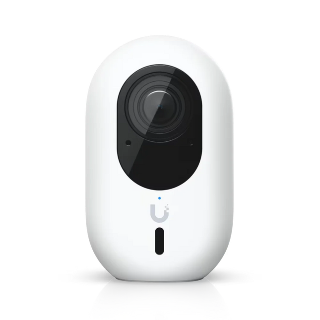 Ubiquiti UniFi Protect G6 Instant UVC-G6-INS-W compact 4K WiFi AI camera in white, front view