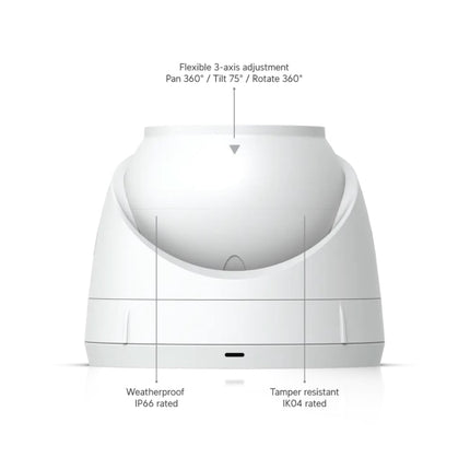 UniFi G5 Turret Ultra 2K security camera - back view