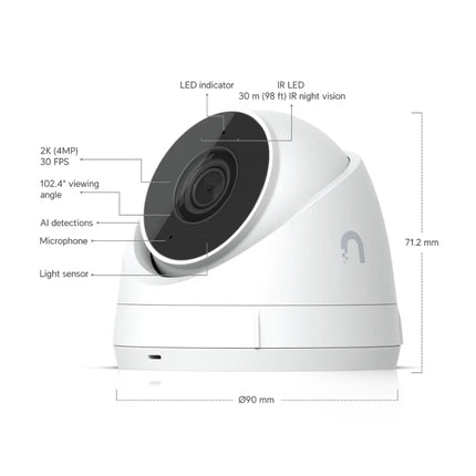 UniFi G5 Turret Ultra 2K security camera