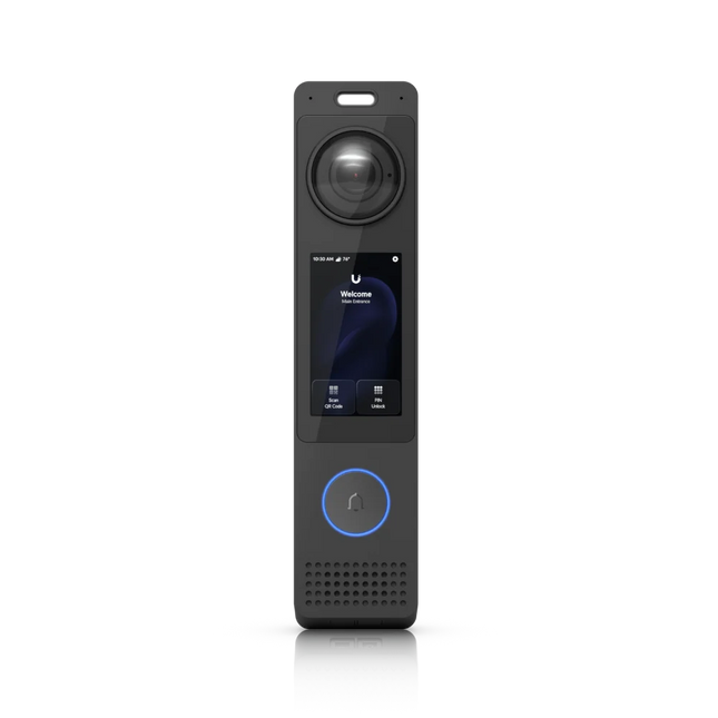 UniFi UVC-G6-Pro-Entry 12MP AI PoE+ smart intercom front view