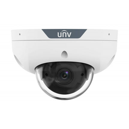 Dimensional drawing and mounting interface diagram for the Uniview IPC318SB-ADF28KMC-DL-I1 security camera.