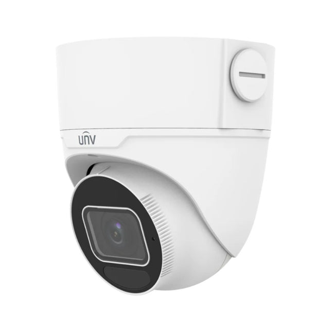 Uniview IPC3636SS-ADZK-I1 6MP LightHunter motorized varifocal turret network camera in white.