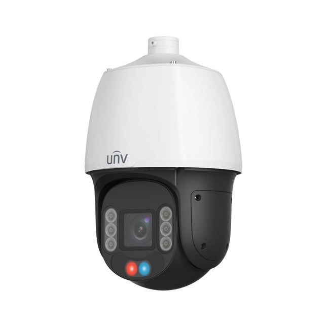 Side profile view of the Uniview IPC6624SFW-X25-C-VH2 weather-proof commercial PTZ camera housing.