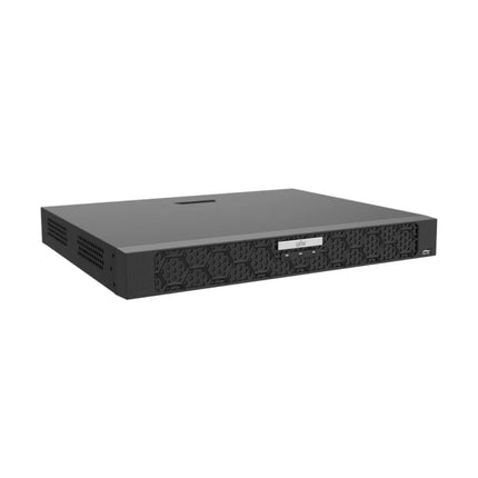 Uniview NVR502-32E-IM-G 32-channel 2-SATA 4K AI network video recorder front panel.