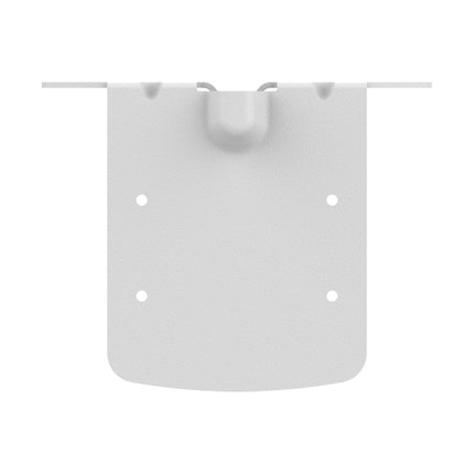 Flush ceiling mounting flange and retaining spring clips on the Uniview TR-CM06-D bracket.