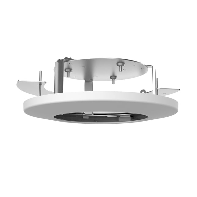 Uniview TR-FM180-IN in-ceiling flush mount bracket front view.