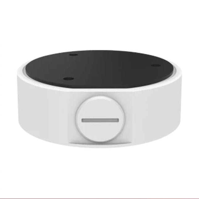 Uniview TR-JB03-G-IN white metal junction box for fixed dome surveillance camera installation in Australia.