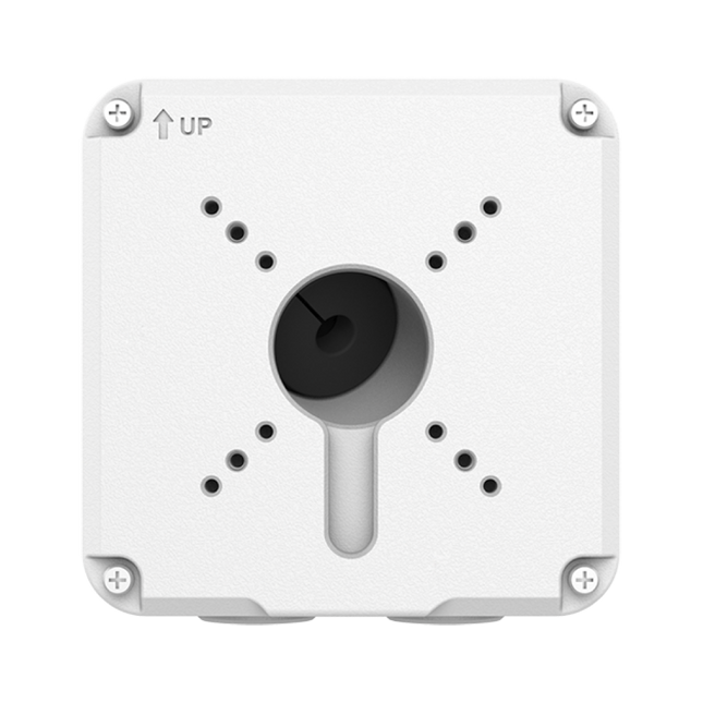 Uniview TR-JB07-D-IN-V2-SE aluminium bullet camera junction box with rear cable outlet
