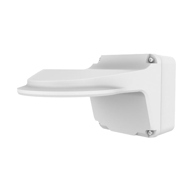 Uniview TR-JB07/WM03-F-IN white metal outdoor wall mount bracket for fixed dome security cameras in Australia.