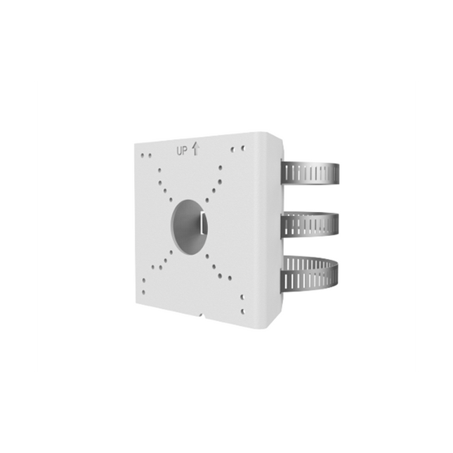 Uniview TR-UP06-C-IN-V2 aluminium pole-mount bracket for compatible bullet camera junction boxes