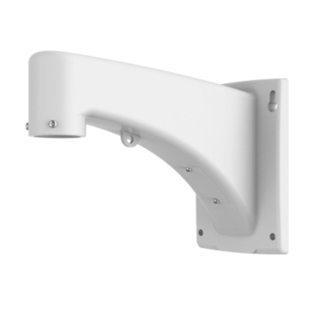 Uniview TR-WE45-A-IN white aluminum wall mount bracket for PTZ dome security cameras.