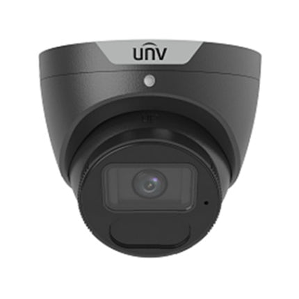 Uniview UNV IPC3618SS-ADF28K-I1-BK 8MP Black LightHunter Turret Camera front view