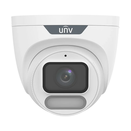 Uniview UNV IPC3624LE-ADF28K-WP 4MP OwlView ColorHunter full-colour turret camera, front view