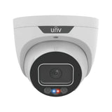 Uniview 8MP 4K Tri-Guard Turret – 24/7 Colour – Two-Way Audio – Strobe & Siren Deterrence – IPC3638SS-ADF28KMC-I1