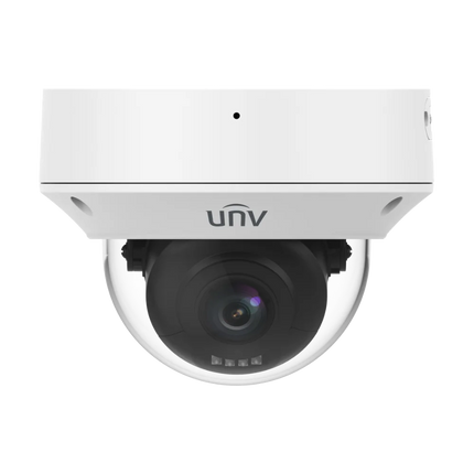 Uniview UNV IPC3238SB-ADZKM-DL-I1 8MP dual-light varifocal vandal dome, front view