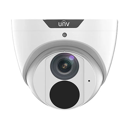 Front view of Uniview IPC3616SB-ADF28KM-I0 6MP LightHunter fixed eyeball camera