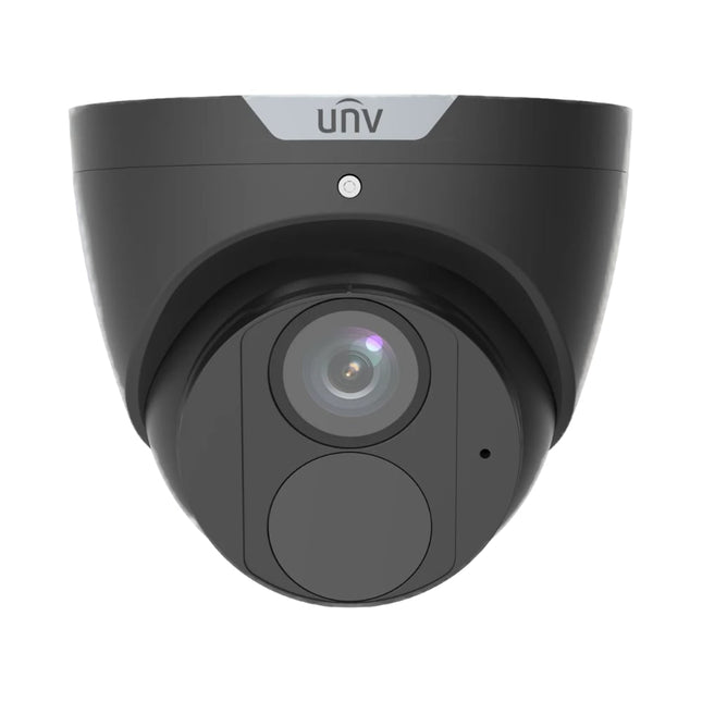 Uniview UNV IPC3618LE-ADF28KM-H-BK 8MP 4K IR turret IP camera front view
