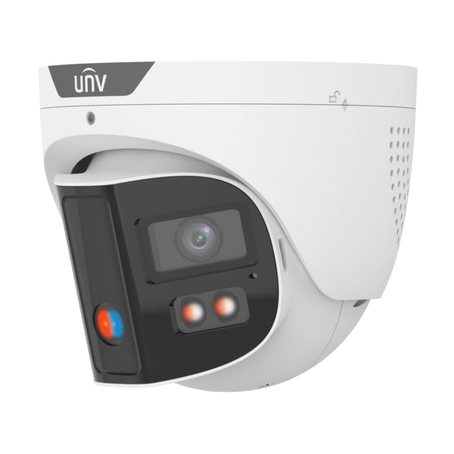Uniview UNV IPC3K28SE-ADF28KMC-DL-I0 8MP 180° ColorHunter turret security camera with AI detection
